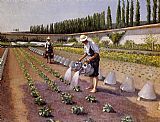 Gustave Caillebotte The Gardeners painting
